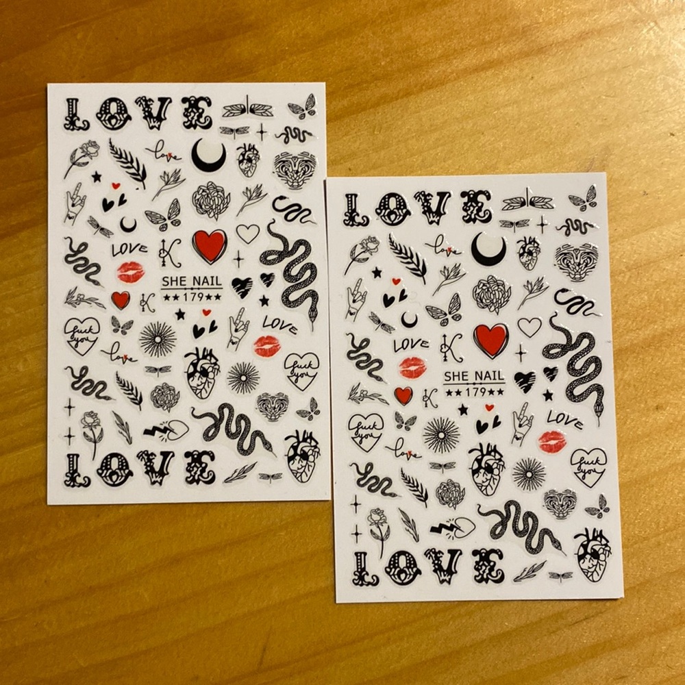 Nail stickers